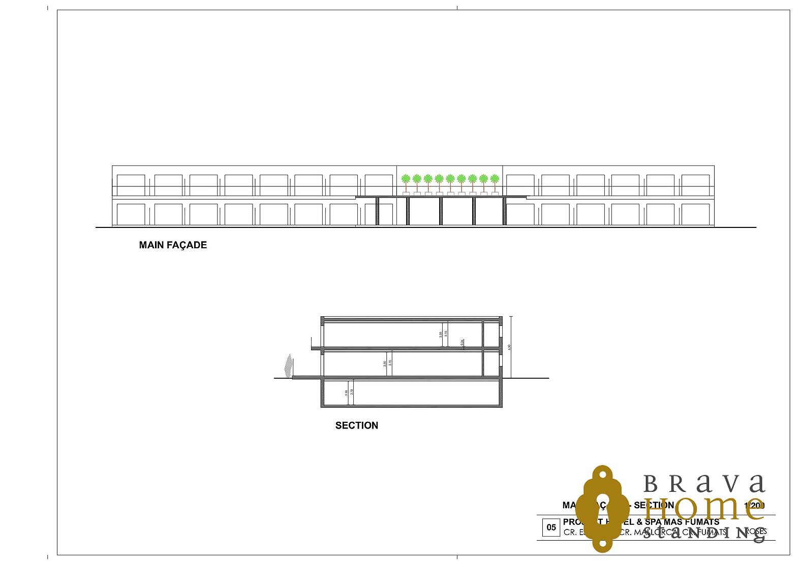 PARCEL·LA HOTELERA DE 4.000M2 AMB ESPECTACULARS VISTES AL MAR A ROSES